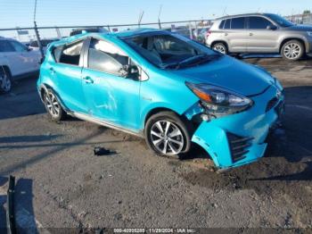  Salvage Toyota Prius c