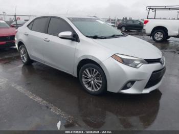  Salvage Toyota Corolla