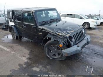  Salvage Jeep Wrangler