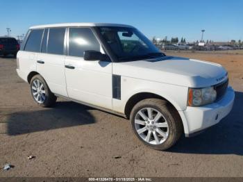  Salvage Land Rover Range Rover