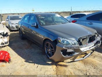  Salvage Mercedes-Benz E-Class