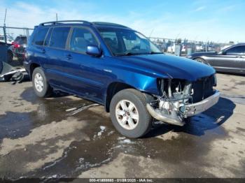  Salvage Toyota Highlander