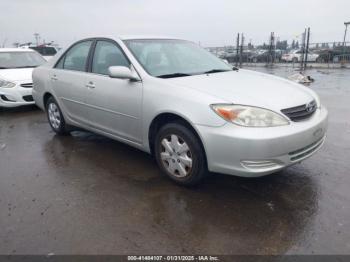  Salvage Toyota Camry