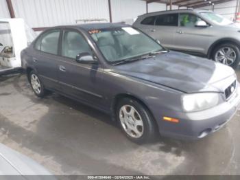  Salvage Hyundai ELANTRA