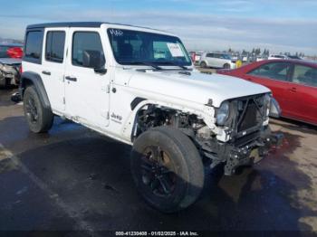  Salvage Jeep Wrangler