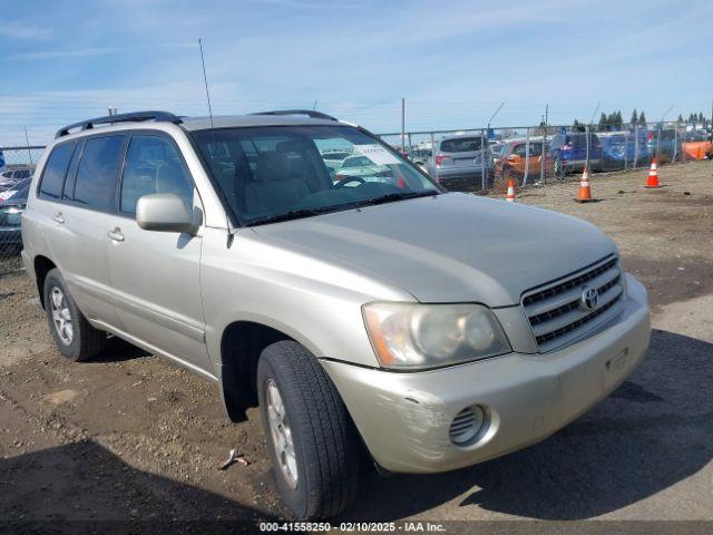  Salvage Toyota Highlander