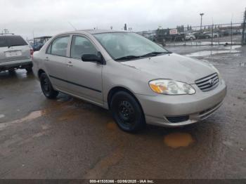  Salvage Toyota Corolla