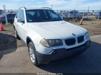  Salvage BMW X Series