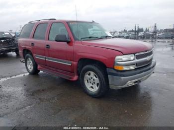  Salvage Chevrolet Tahoe