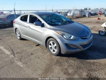  Salvage Hyundai ELANTRA