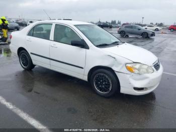  Salvage Toyota Corolla