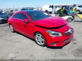  Salvage Mercedes-Benz Cla-class