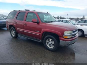  Salvage Chevrolet Tahoe