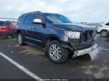  Salvage Toyota Sequoia