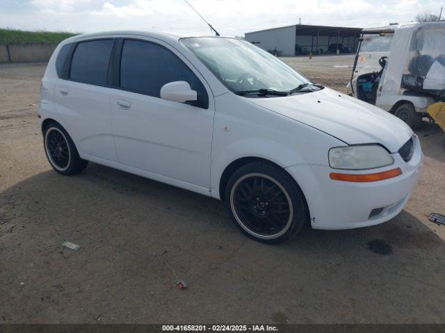  Salvage Chevrolet Aveo 5