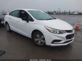  Salvage Chevrolet Cruze