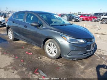  Salvage Chevrolet Cruze