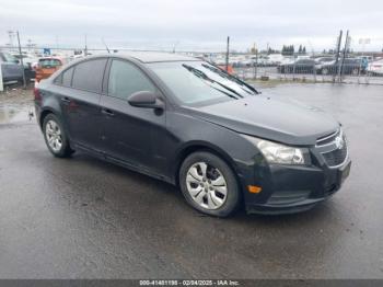  Salvage Chevrolet Cruze