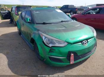  Salvage Hyundai VELOSTER