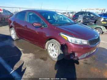  Salvage Kia Forte