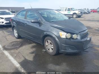  Salvage Chevrolet Sonic