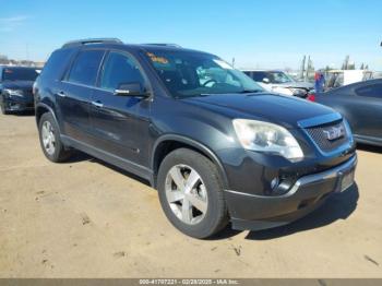  Salvage GMC Acadia