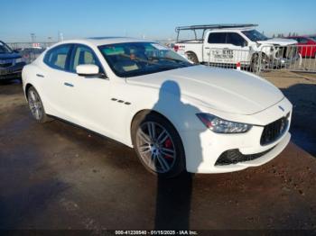  Salvage Maserati Ghibli