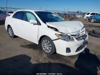  Salvage Toyota Corolla