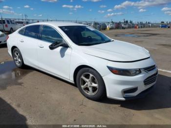  Salvage Chevrolet Malibu