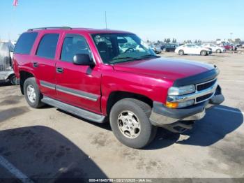  Salvage Chevrolet Tahoe