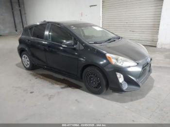  Salvage Toyota Prius c