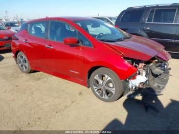  Salvage Nissan LEAF