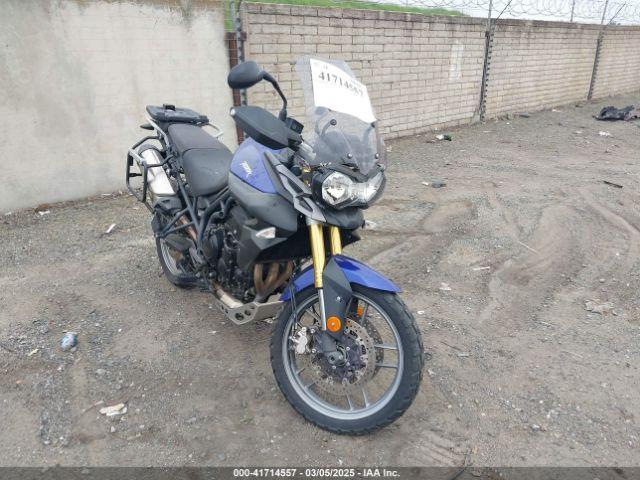  Salvage Triumph Motorcycle Tiger