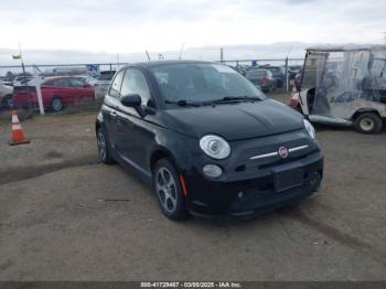  Salvage FIAT 500e