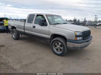  Salvage Chevrolet Silverado 1500