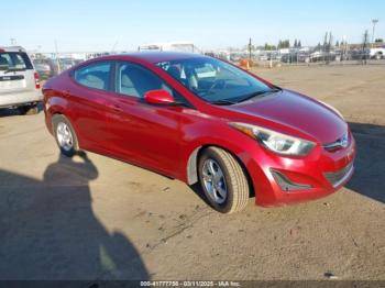  Salvage Hyundai ELANTRA