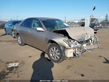  Salvage Toyota Camry