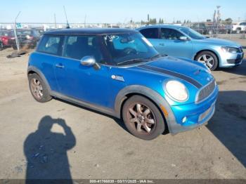  Salvage MINI Cooper S