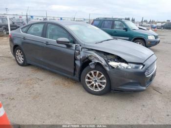  Salvage Ford Fusion