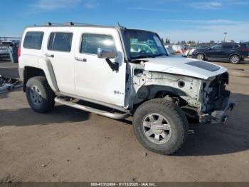  Salvage HUMMER H3 Suv