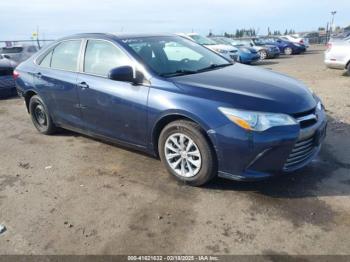  Salvage Toyota Camry