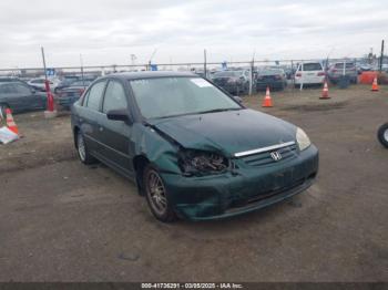  Salvage Honda Civic