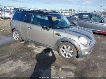  Salvage MINI Cooper Clubman