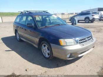  Salvage Subaru Outback