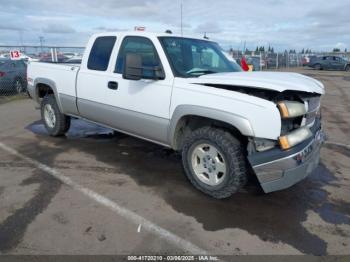  Salvage Chevrolet Silverado 1500