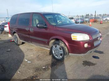  Salvage Chevrolet Uplander