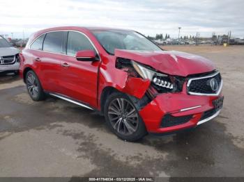  Salvage Acura MDX