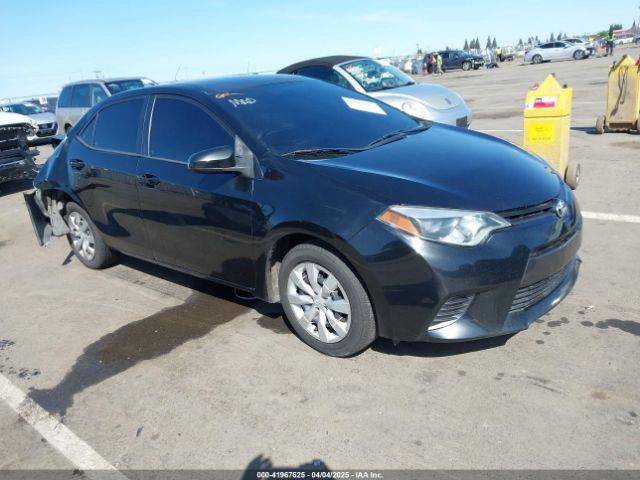  Salvage Toyota Corolla