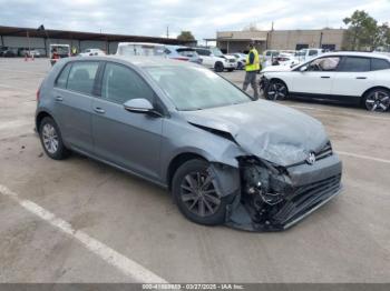  Salvage Volkswagen Golf