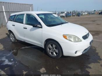  Salvage Toyota Matrix